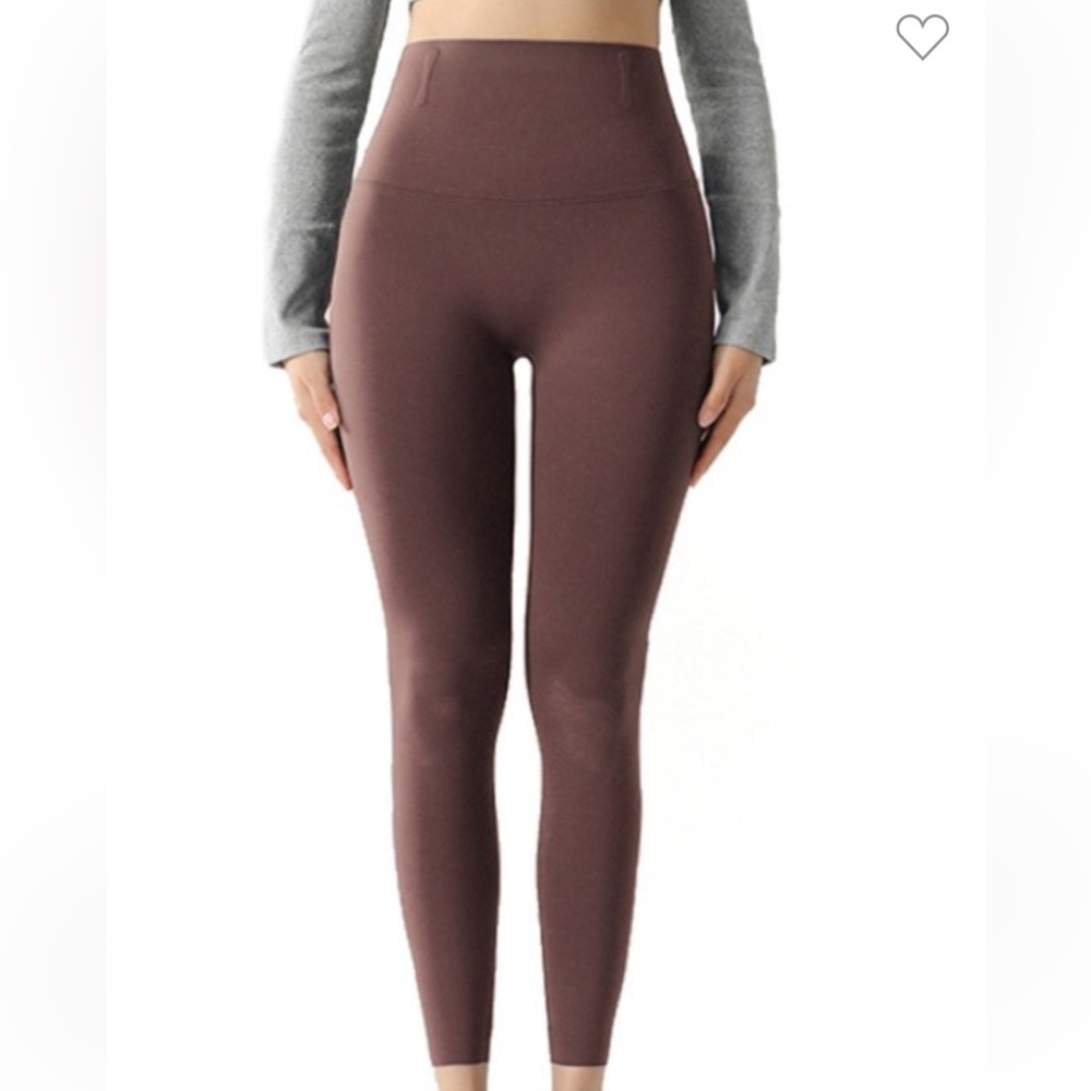 Shaper Skinny Yoga Leggings | BROWN